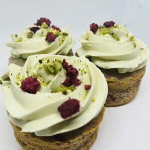 Lemon Raspberry Pistachio Cake