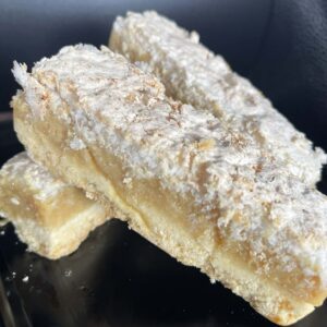 Caramel Coconut Slice